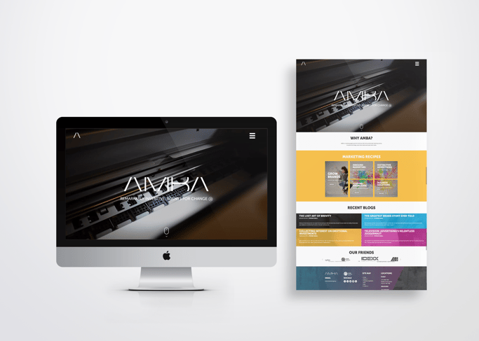 AMBA new website desgin 