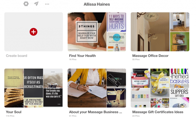 pinterest boards for business