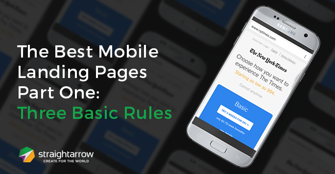The best movile landing pages part one