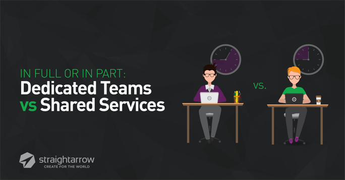 In Full or in Part Dedicated Teams vs Shared Services