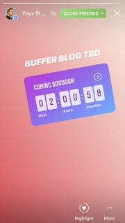 Instagram Brand Sticker Countdown 1