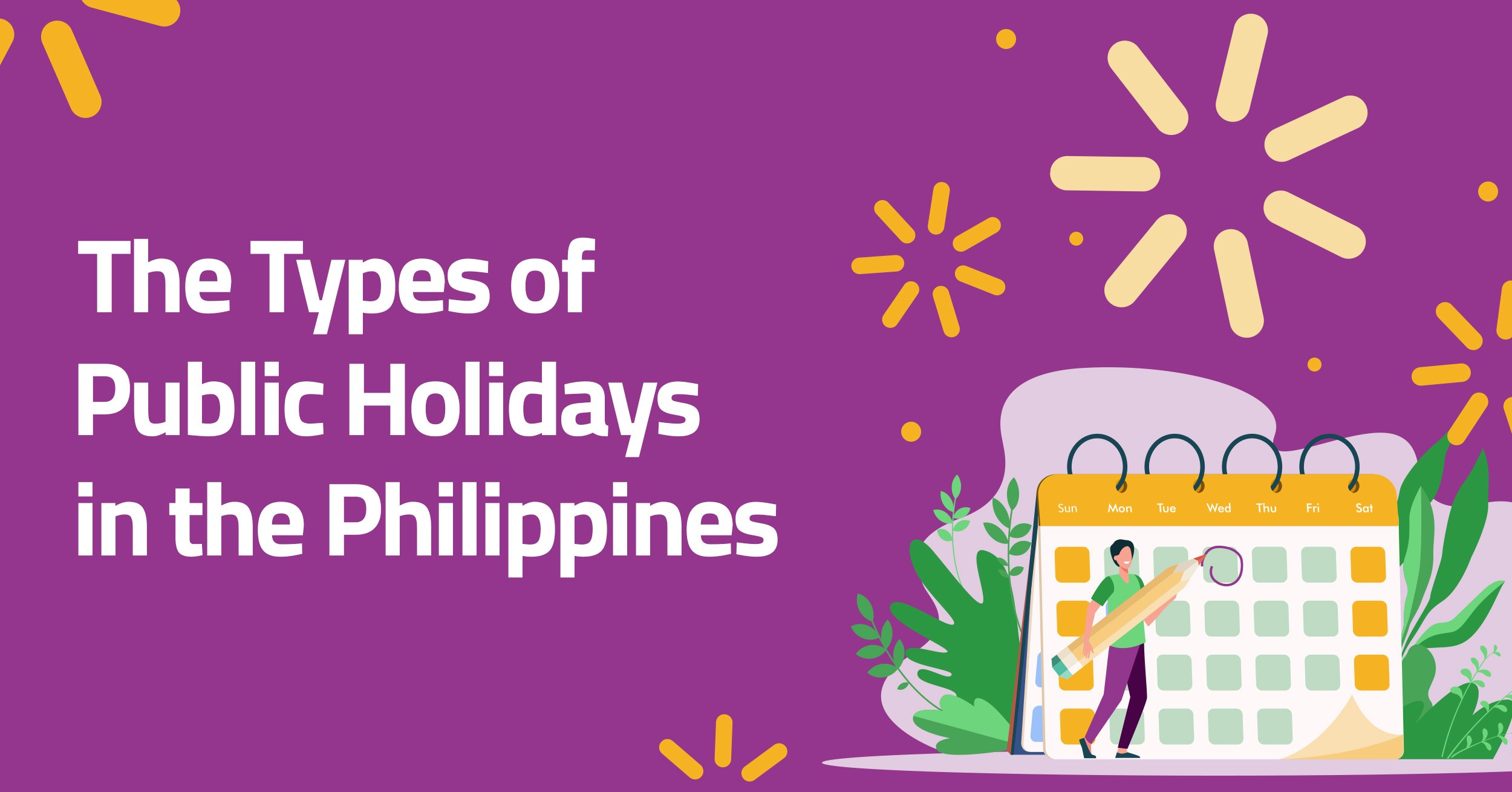 Types of Holidys in the philippines