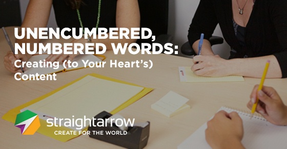 Unencumbered, Numbered Words: Creating (to Your Heart's) Content
