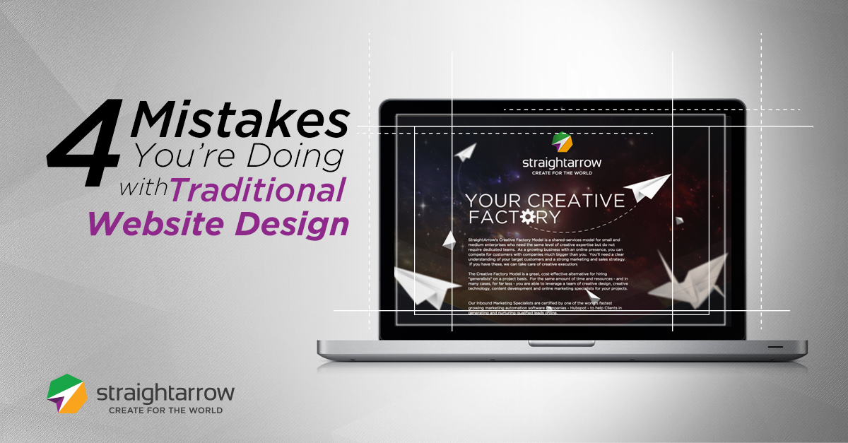 4 Mistakes You’re Doing with Traditional Web Design