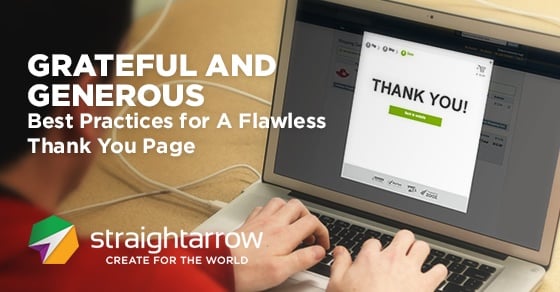 Grateful and Generous: Best Practices for A Flawless Thank You Page