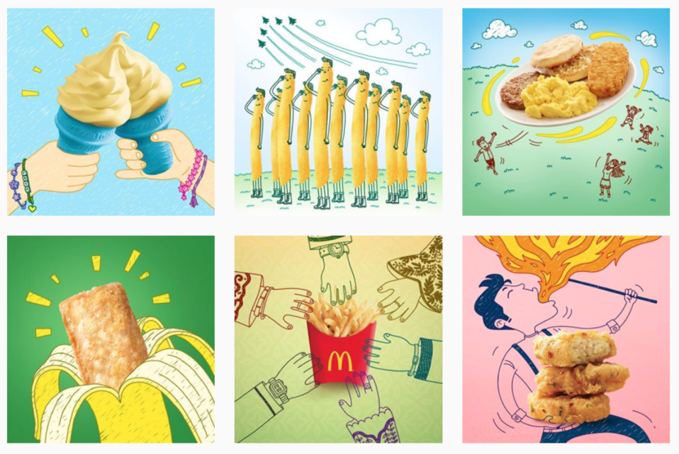 McDonalds Singapore Instagram Feed